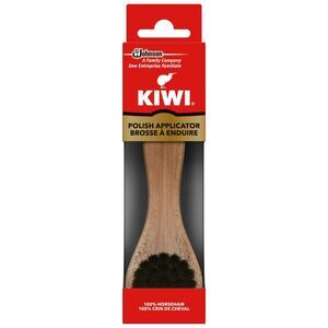 KIWI Horsehair Polish Applicator Shoe Brush NEW